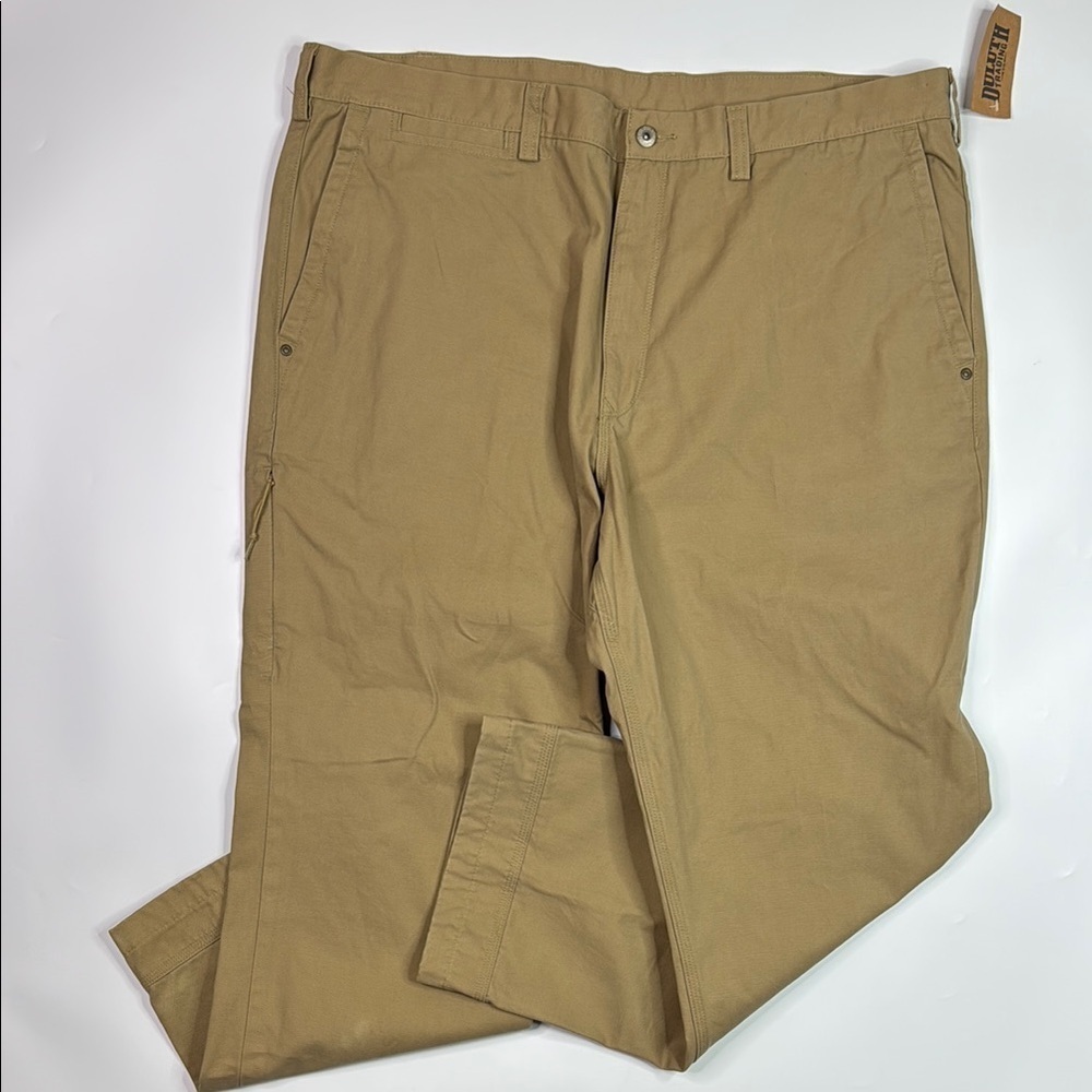 Duluth Trading Ballroom Khakis Camel Brown Size 44x30 NWT